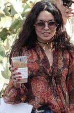 VANESSA HUDGENS out for Coffee at Alfred Coffee in West Hollywood 05/20/2016