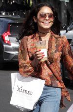 VANESSA HUDGENS out for Coffee at Alfred Coffee in West Hollywood 05/20/2016