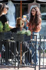 VANESSA HUDGENS out for Coffee at Alfred Coffee in West Hollywood 05/20/2016