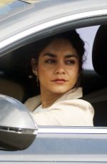 VANESSA HUDGENS Out in Her Car in West Hollywood 05/06/2016