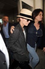 VANESSA PARADIS at Airport in Nice 05/10/2016