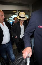 VANESSA PARADIS at Airport in Nice 05/10/2016