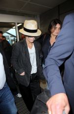 VANESSA PARADIS at Airport in Nice 05/10/2016