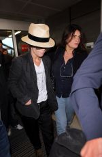 VANESSA PARADIS at Airport in Nice 05/10/2016
