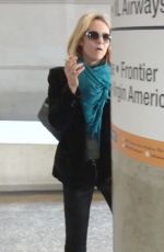 VANESSA PARADIS Smokes a Cigarette at LAX Airport in Los Angeles 05/25/2016