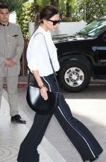 VICTORIA BECKHAM Leaves Martinez Hotel in Cannes 05/12/2016