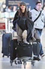 VICTORIA JUSTICE at Pearson International Airport in Toronto 04/29/2016