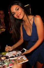 VICTORIA JUSTICE at Venice Magazine Cover Party in Hollywood 05/05/2016