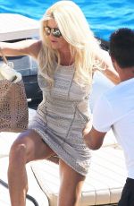 VICTORIA SILVSTED Arrives at Eden Roc Hotel in Antibes 05/20/2016