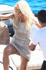 VICTORIA SILVSTED Arrives at Eden Roc Hotel in Antibes 05/20/2016