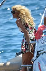 VICTORIA SILVSTED at Eden Roc Hotel in Antibes 05/16/2016