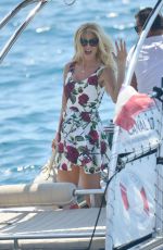VICTORIA SILVSTED at Eden Roc Hotel in Antibes 05/16/2016