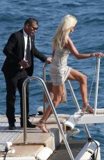 VICTORIA SILVSTEDT Leaves Eden Roc Hotel in Antibes 05/20/2016