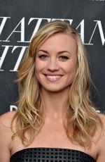 YVONNE STRAHOVSKI at Manhattan Night Screening in New York 05/16/2016