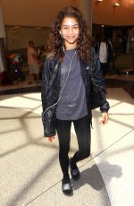 ZENDAYA COLEMAN at Los Angeles International Airport 05/01/2016