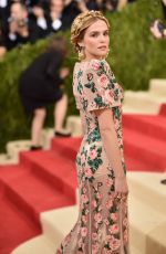 ZOEY DEUTCH at Costume Institute Gala 2016 in New York 05/02/2016