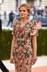 ZOEY DEUTCH at Costume Institute Gala 2016 in New York 05/02/2016