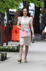 ZOEY DEUTCH on the Set of 