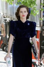 ZOEY DEUTCH on the Set of 