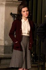 ZOEY DEUTCH on the Set of 