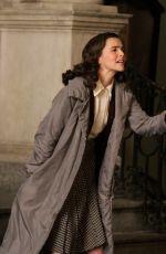 ZOEY DEUTCH on the Set of 