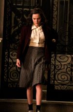 ZOEY DEUTCH on the Set of 