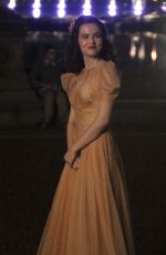ZOEY DEUTCH on the Set of 