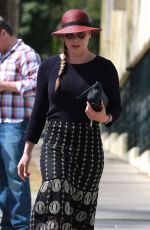 ABBIE CORNISH Out and About in West Hollywood 06/08/2016