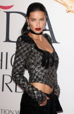 ADRIANA LIMA at CFDA Fashion Awards in New York 06/06/2016