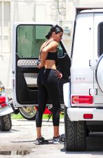 ADRIANA LIMA Leaves 5th Street Gym in Miami Beach 08/04/2016