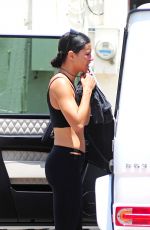 ADRIANA LIMA Leaves 5th Street Gym in Miami Beach 08/04/2016