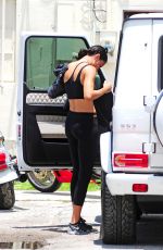 ADRIANA LIMA Leaves 5th Street Gym in Miami Beach 08/04/2016