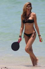 AIDA YESPICA in Bikinit on the Beach in Miami 06/29/2016