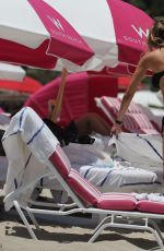 AIDA YESPICA in Bikinit on the Beach in Miami 06/29/2016