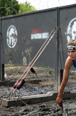 AIMEE TEEGARDEN Competing in Spartan Super Race in Richmond 06/11/2016