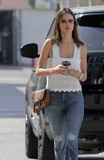 ALESSANDRA AMBROSIO in Jeans Out in Los Angeles 06/22/2016