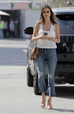 ALESSANDRA AMBROSIO in Jeans Out in Los Angeles 06/22/2016