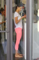 ALESSANDRA AMBROSIO Leaves a Gym in Los Angeles 06/02/2016