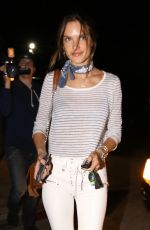 ALESSANDRA AMBROSIO Leaves Giorgio Baldi Restaurant in Santa Monica 06/22/2016