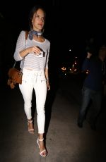 ALESSANDRA AMBROSIO Leaves Giorgio Baldi Restaurant in Santa Monica 06/22/2016