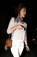 ALESSANDRA AMBROSIO Leaves Giorgio Baldi Restaurant in Santa Monica 06/22/2016