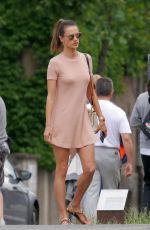 ALESSANDRA AMBROSIO Out and About in Berlin 06/28/2016