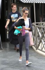 ALESSANDRA AMBROSIO Out and About in Brentwood 06/05/2016
