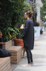 ALESSANDRA AMBROSIO Out and About in Brentwood 06/05/2016