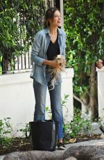 ALESSANDRA AMBROSIO Out and About in Santa Monica 06/17/2016