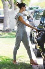 ALESSANDRA AMBROSIO Out and About in Santa Monica 06/23/2016