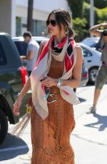 ALESSANDRA AMBROSIO Out for Lunch in West Hollywood 06/16/2016
