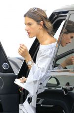 ALESSANDRA AMBROSIO Out Shopping in Beverly Hills