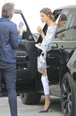 ALESSANDRA AMBROSIO Out Shopping in Beverly Hills