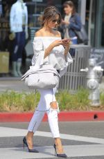 ALESSANDRA AMBROSIO Out Shopping in Beverly Hills
